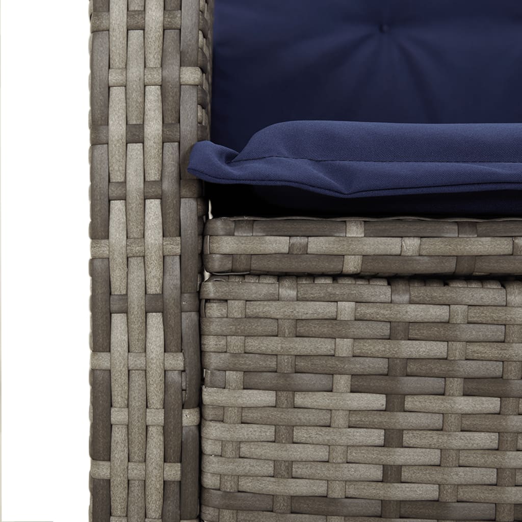 9-delige Tuinset poly rattan