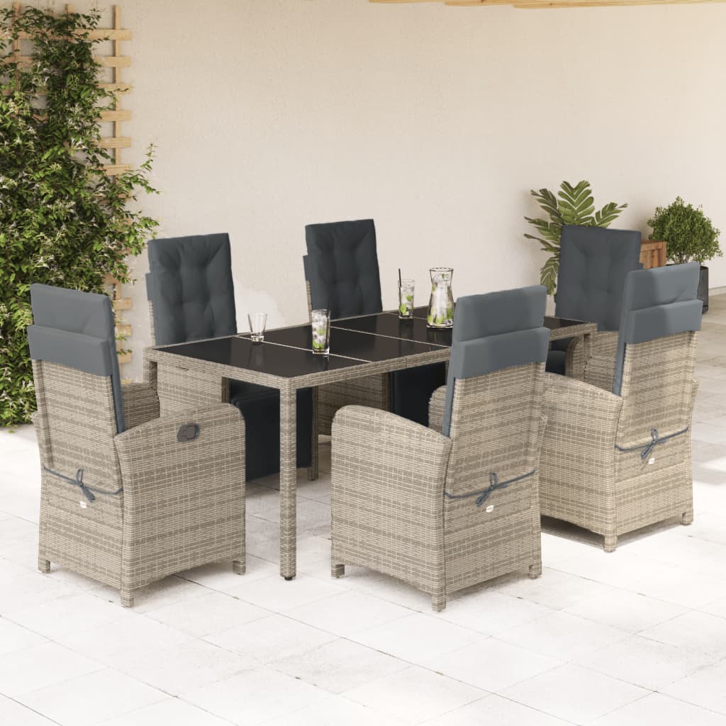 9-delige Tuinset poly rattan