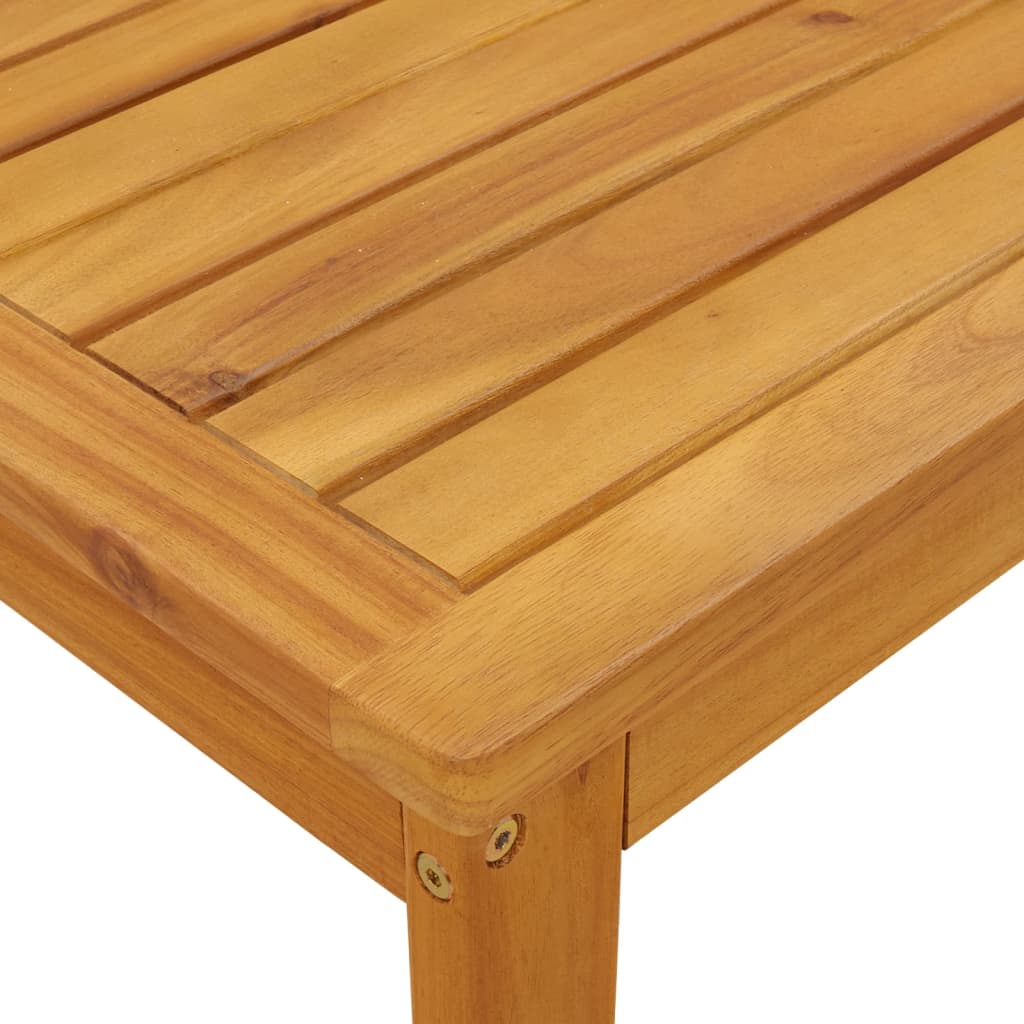 Tuintafel 100x60x30 cm massief acaciahout