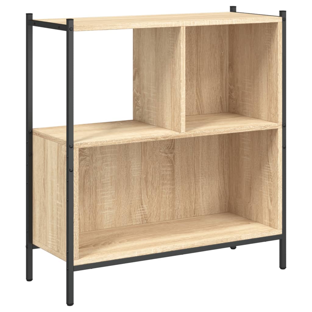 Boekenkast 72x28x109 cm bewerkt hout