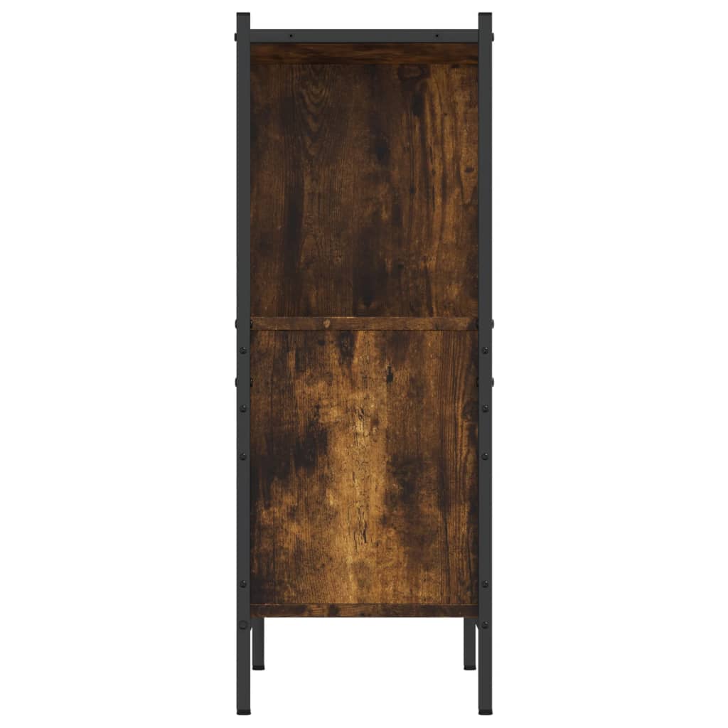 Boekenkast 72x28x109 cm bewerkt hout