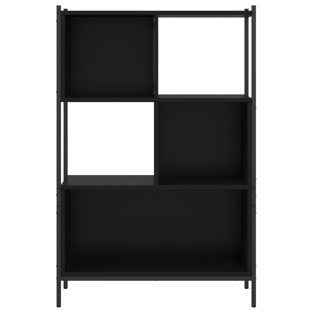 Boekenkast 72x28x109 cm bewerkt hout