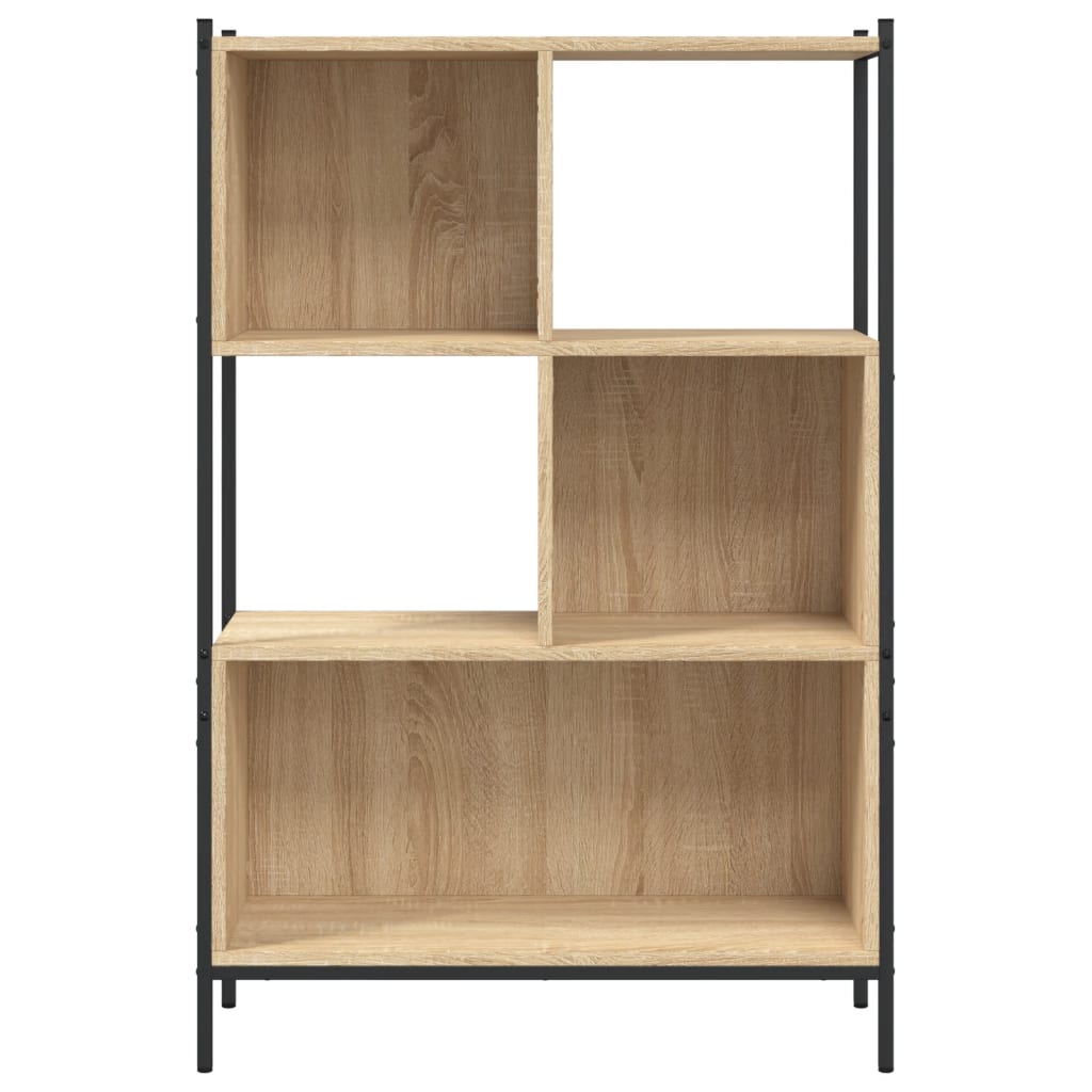 Boekenkast 72x28x109 cm bewerkt hout