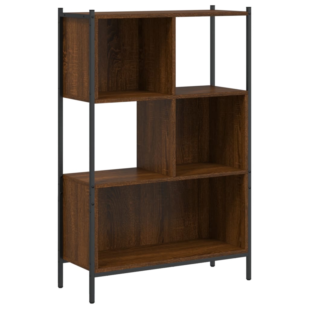 Boekenkast 72x28x109 cm bewerkt hout