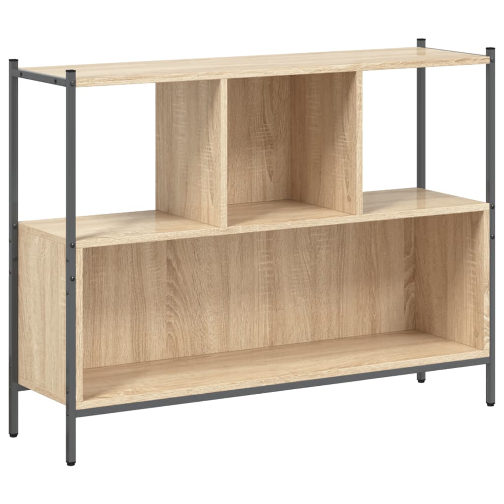 Boekenkast 102x28x77,5 cm bewerkt hout