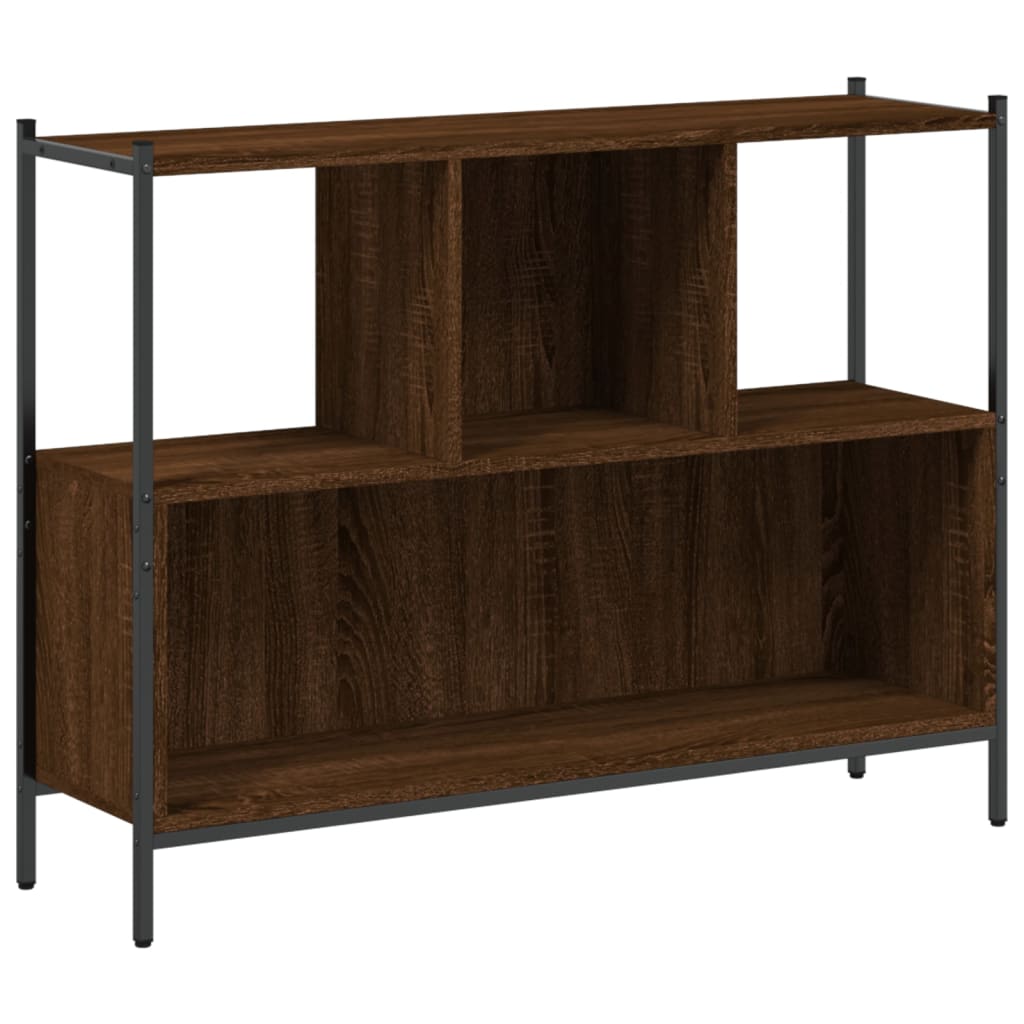 Boekenkast 102x28x77,5 cm bewerkt hout