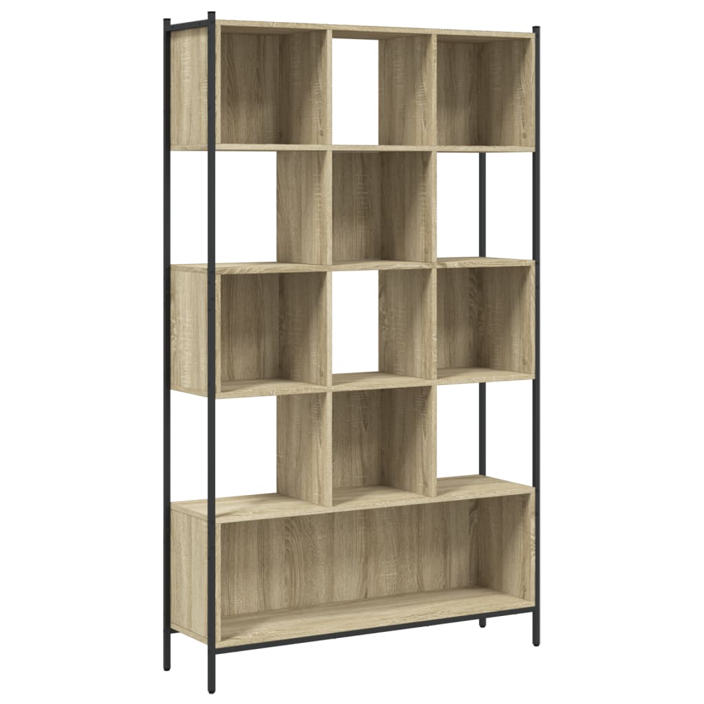 Boekenkast 102x28x172 cm bewerkt hout