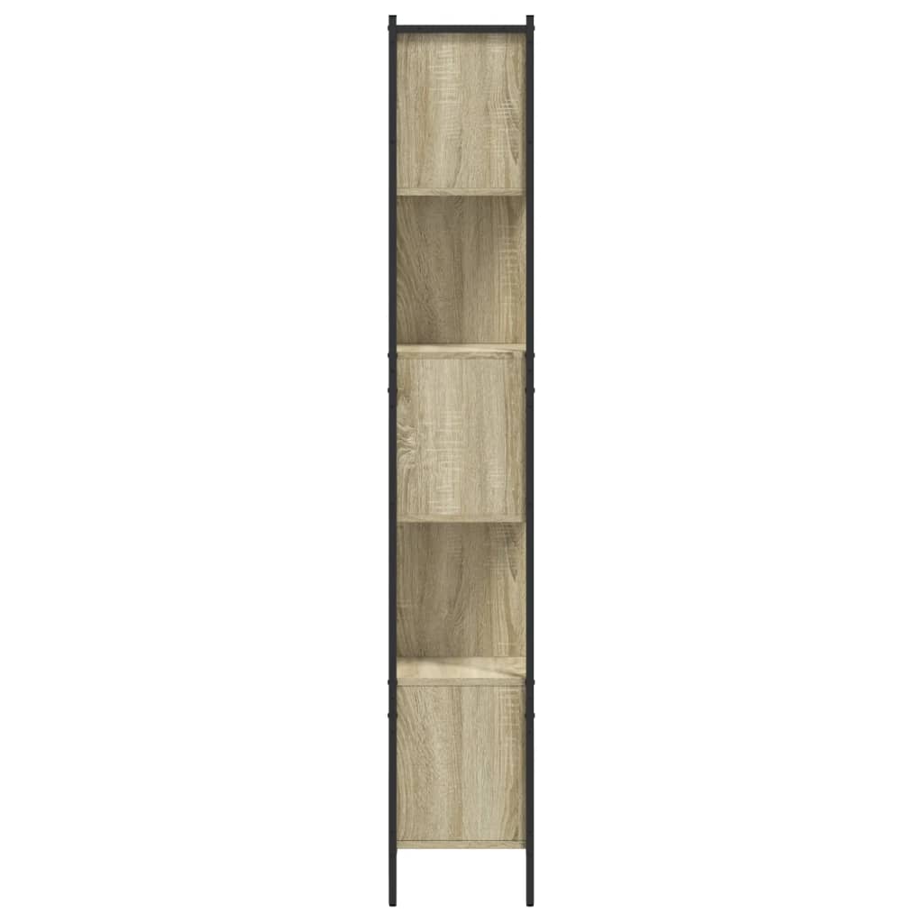 Boekenkast 102x28x172 cm bewerkt hout