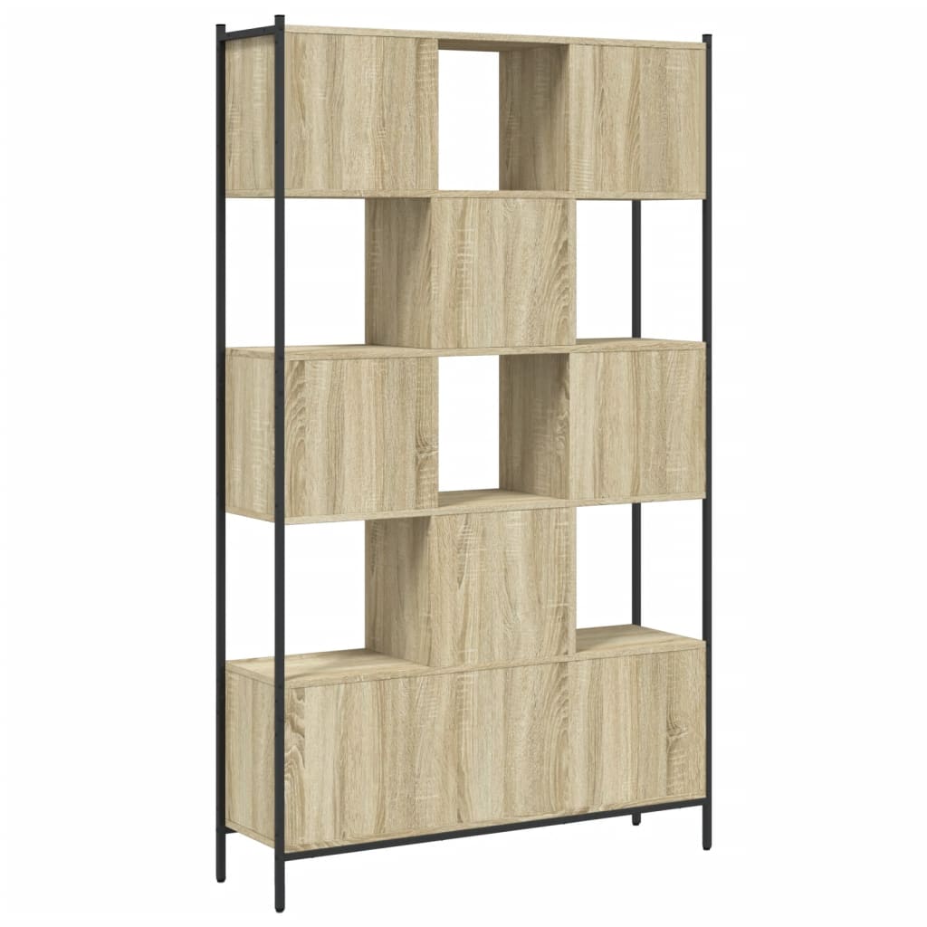 Boekenkast 102x28x172 cm bewerkt hout