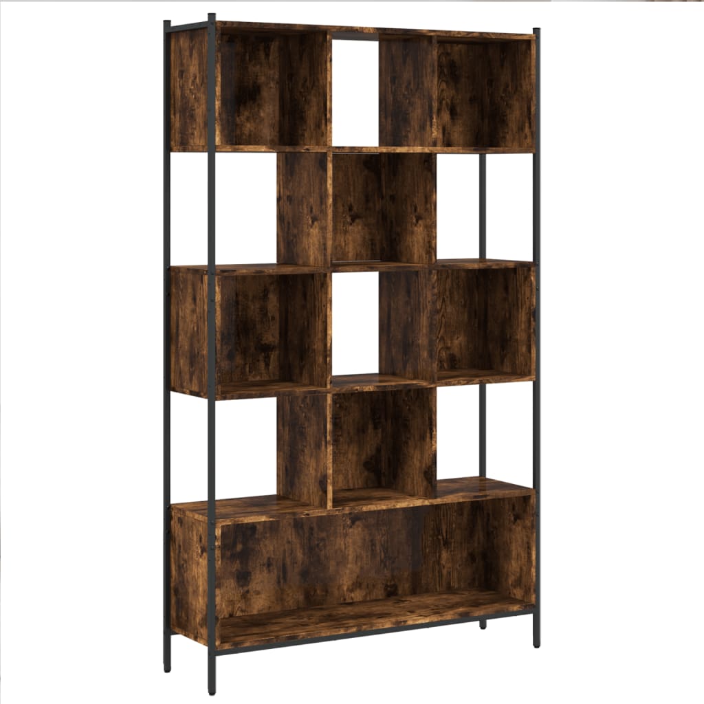 Boekenkast 102x28x172 cm bewerkt hout