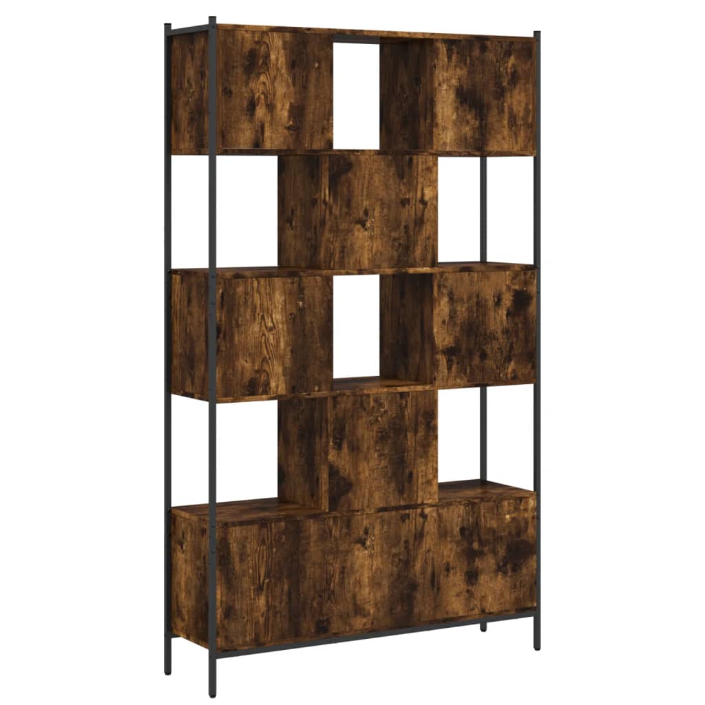 Boekenkast 102x28x172 cm bewerkt hout