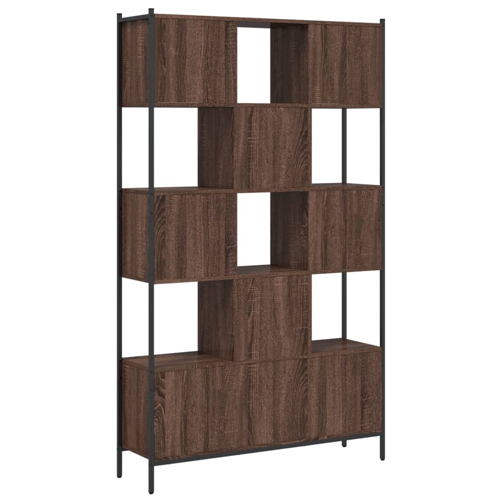 Boekenkast 102x28x172 cm bewerkt hout