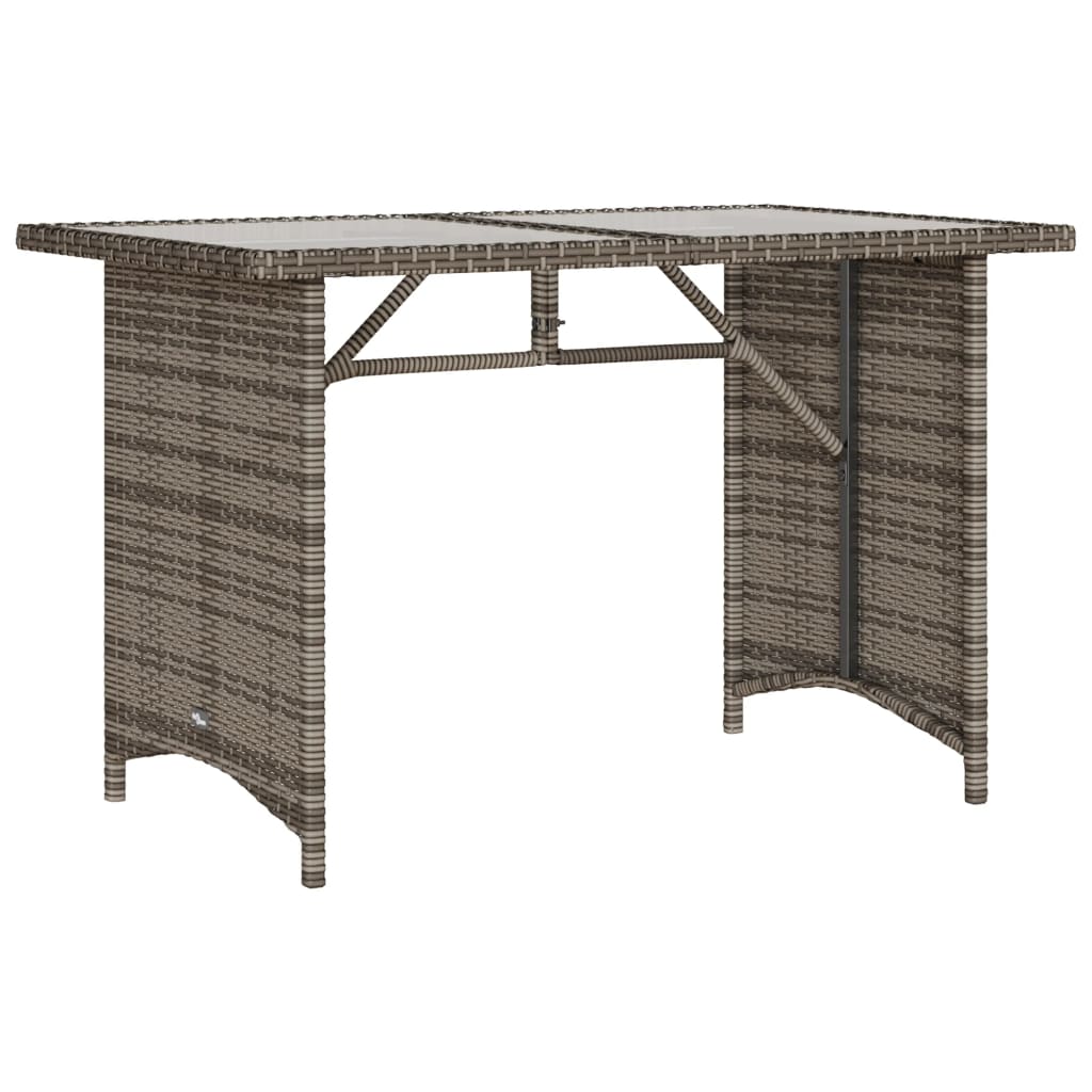 6-delige Loungeset met kussens poly rattan