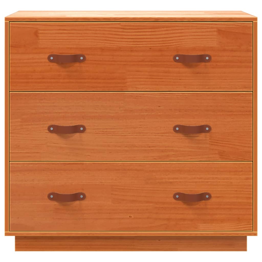 Dressoir 80x40x75 cm massief grenenhout