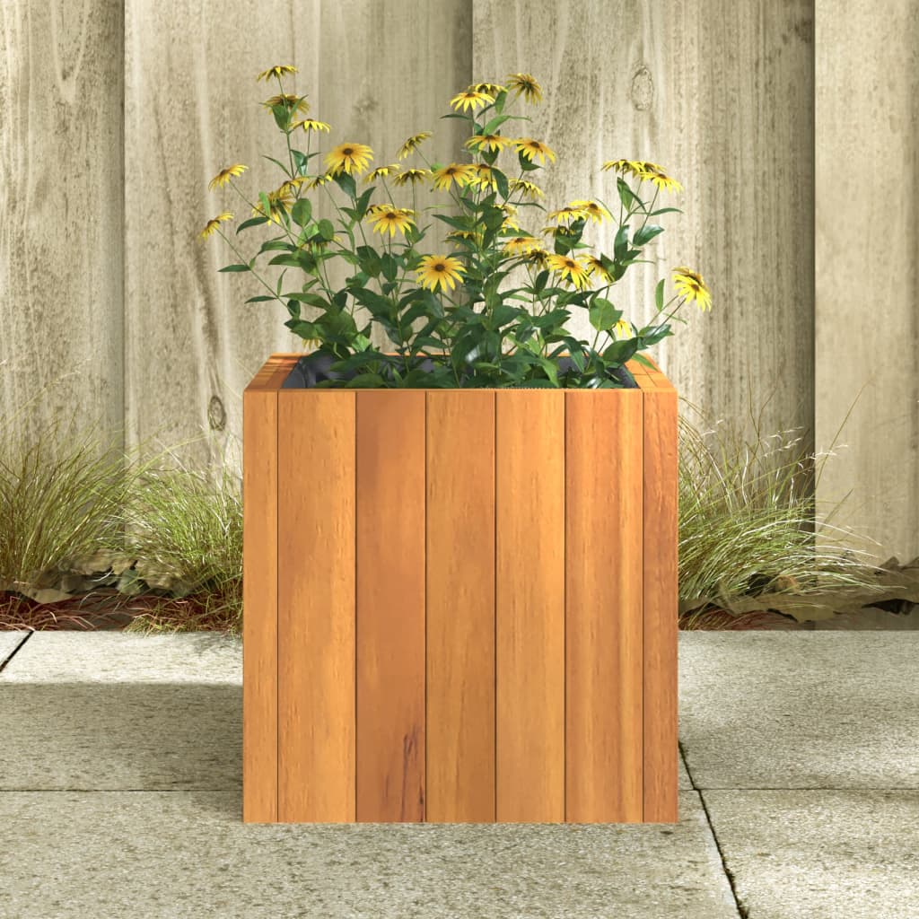 Plantenbak 45x45x90 cm massief acaciahout