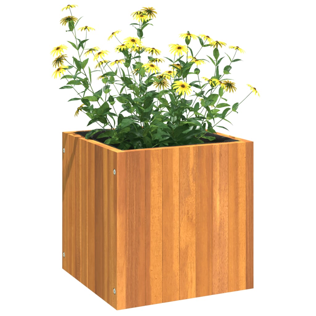 Plantenbak 45x45x90 cm massief acaciahout