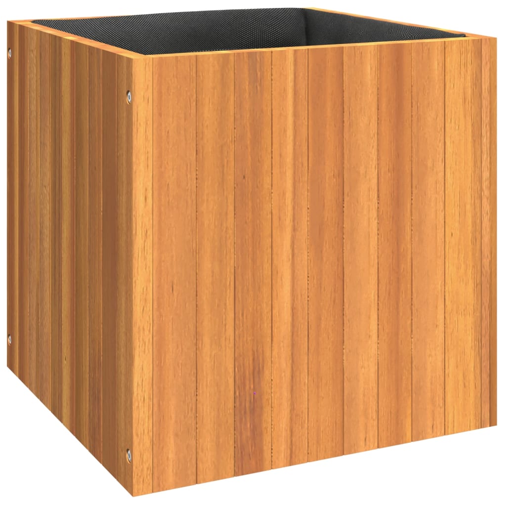 Plantenbak 45x45x90 cm massief acaciahout