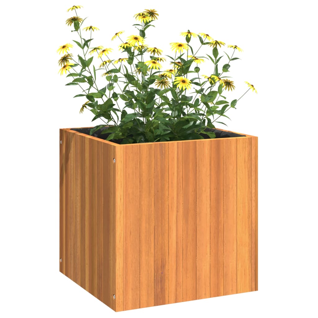 Plantenbak 45x45x90 cm massief acaciahout