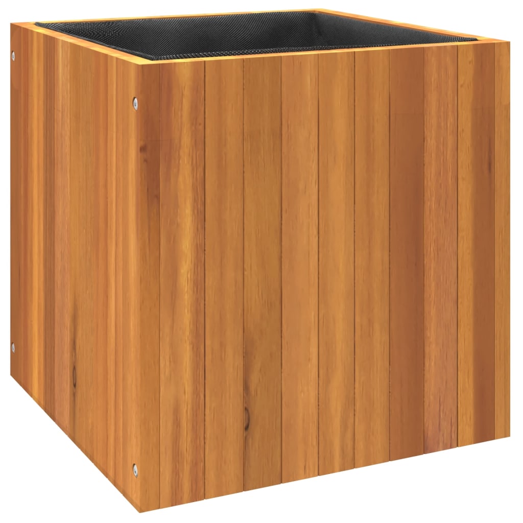 Plantenbak 45x45x90 cm massief acaciahout