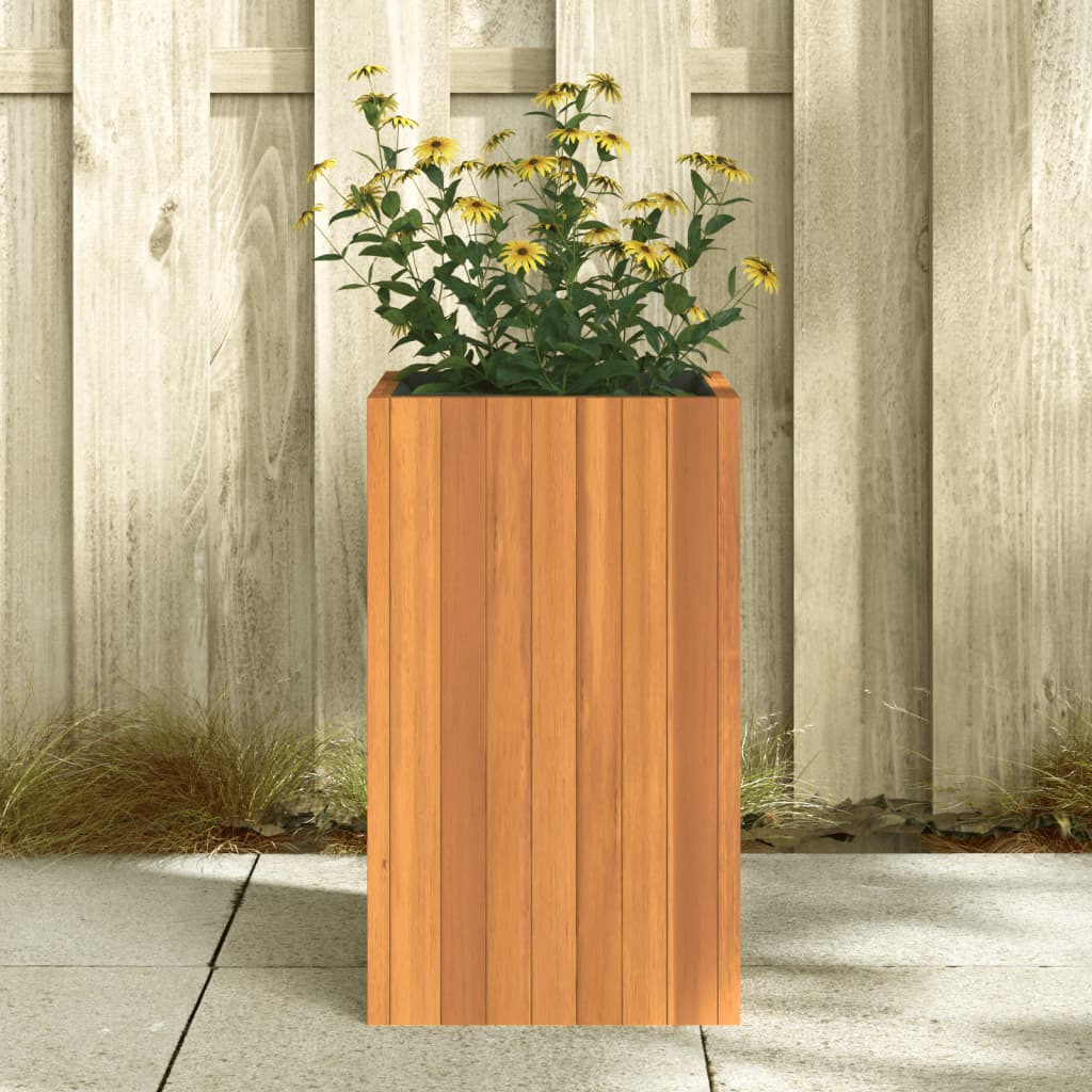 Plantenbak 45x45x90 cm massief acaciahout