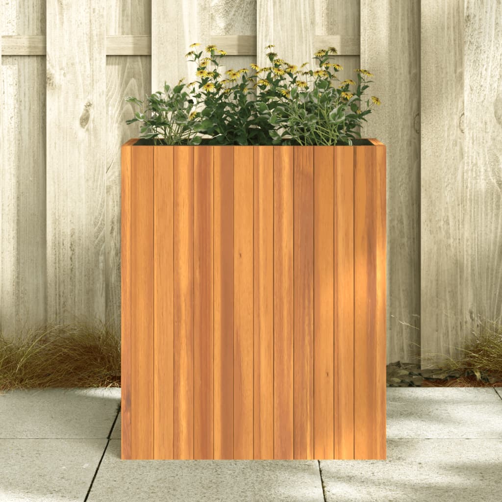 Plantenbak 45x45x90 cm massief acaciahout