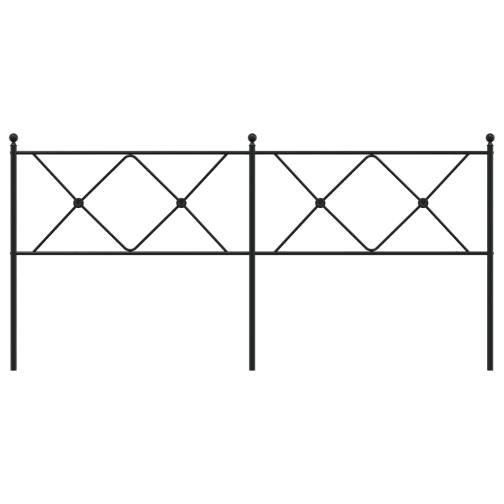 Hoofdbord 193 cm metaal