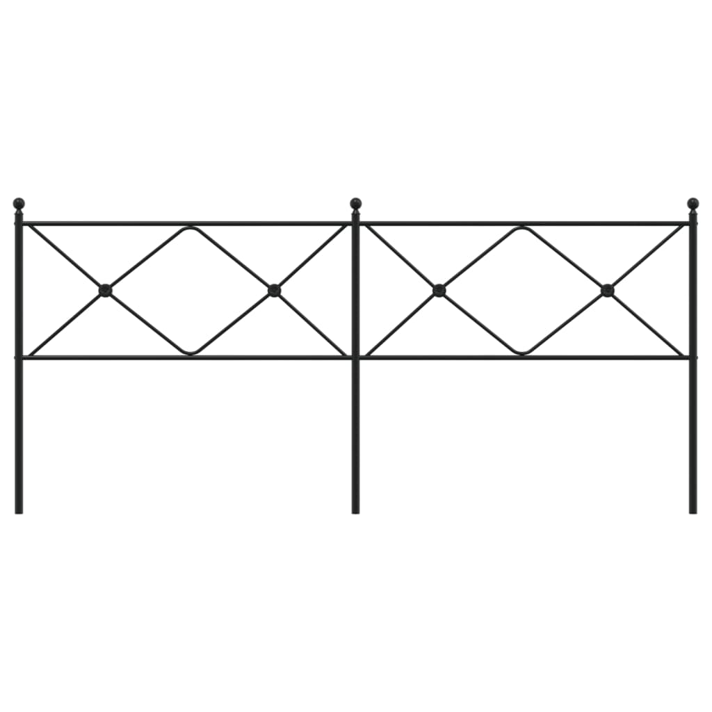 Hoofdbord 193 cm metaal