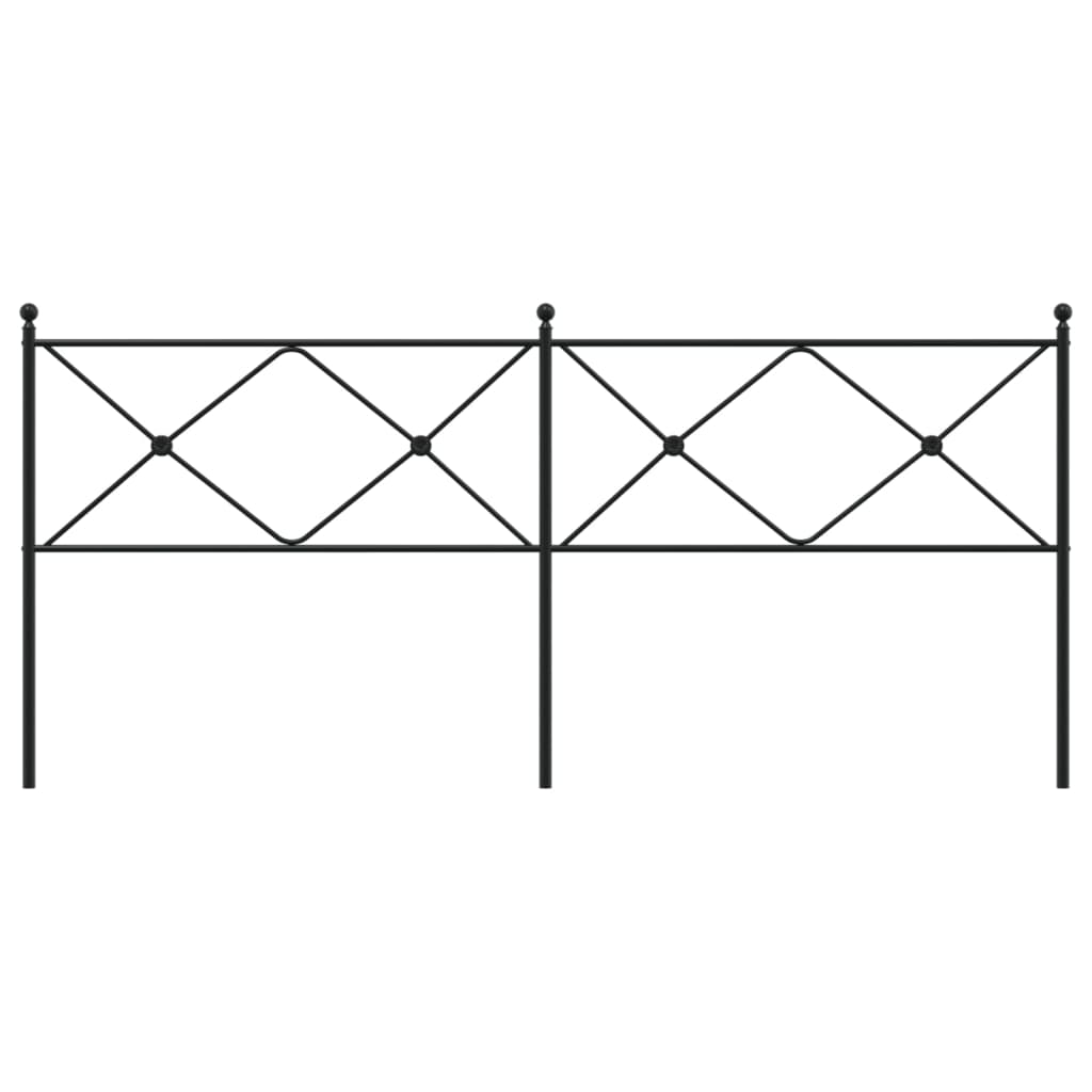 Hoofdbord 193 cm metaal