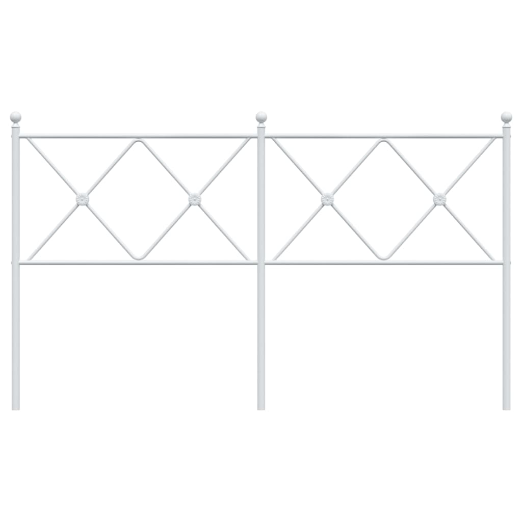 Hoofdbord 193 cm metaal