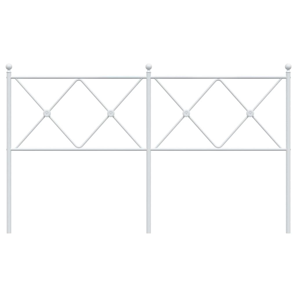 Hoofdbord 193 cm metaal