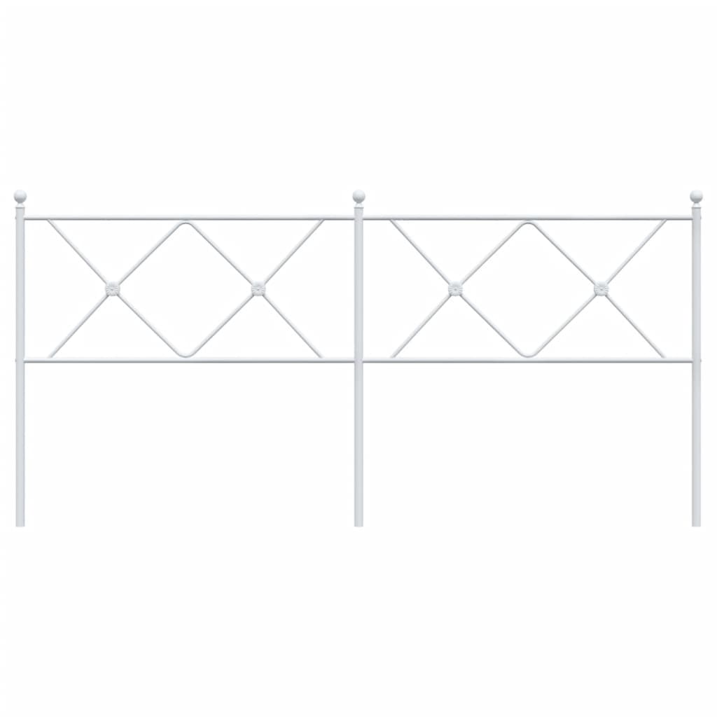 Hoofdbord 193 cm metaal