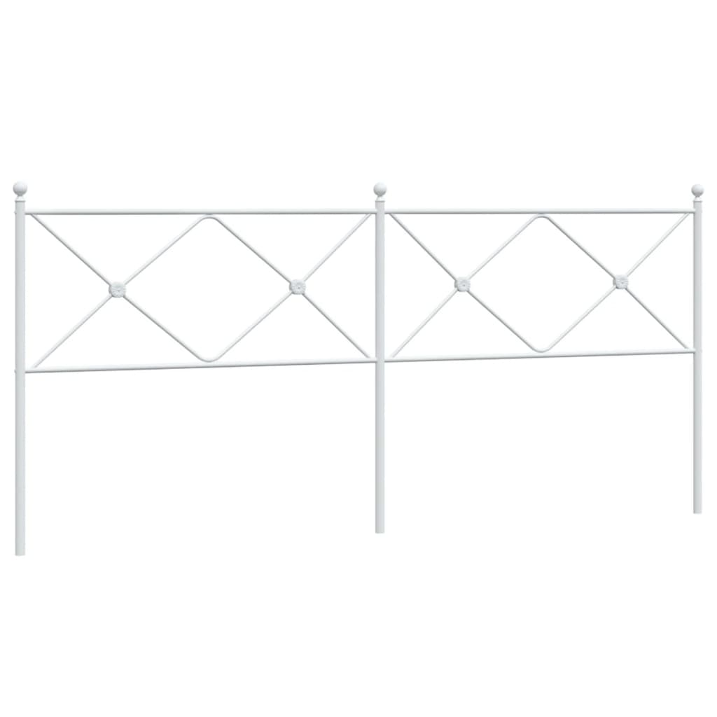 Hoofdbord 193 cm metaal