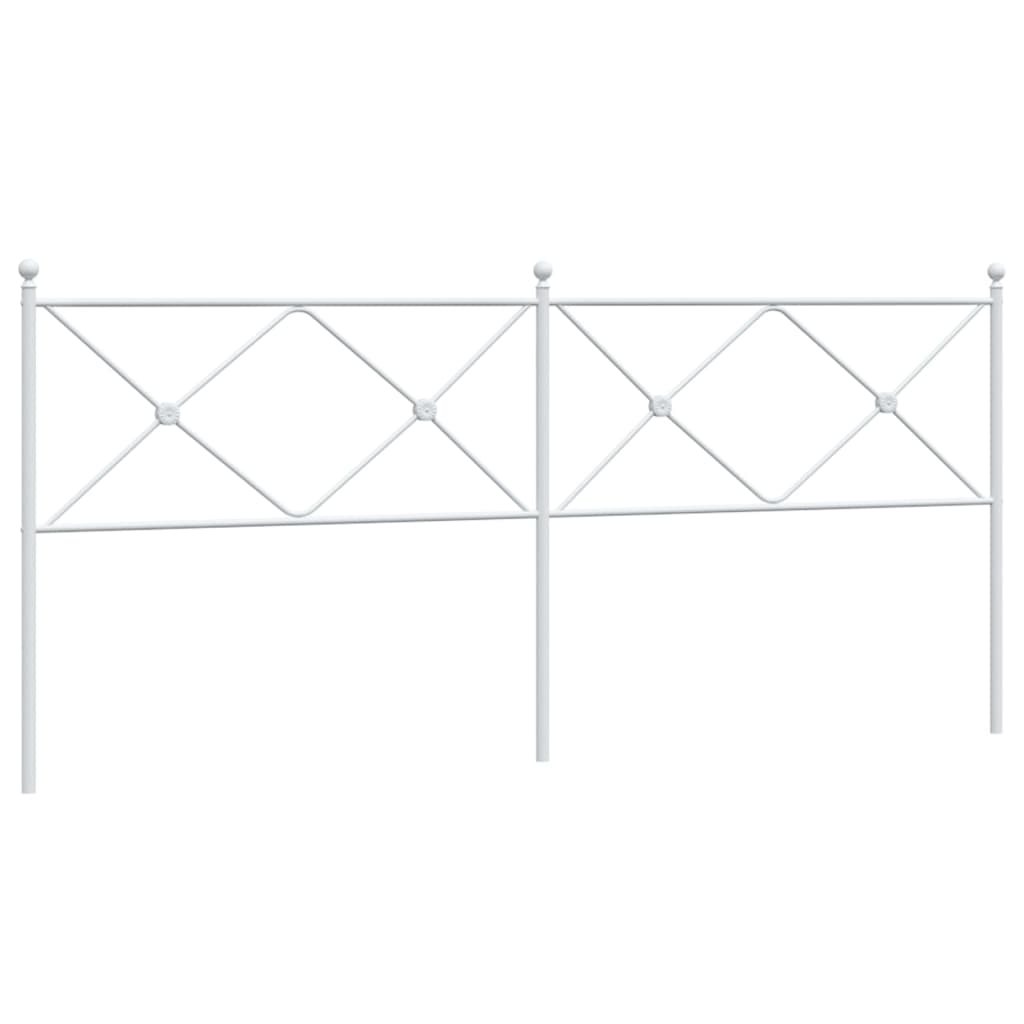 Hoofdbord 193 cm metaal