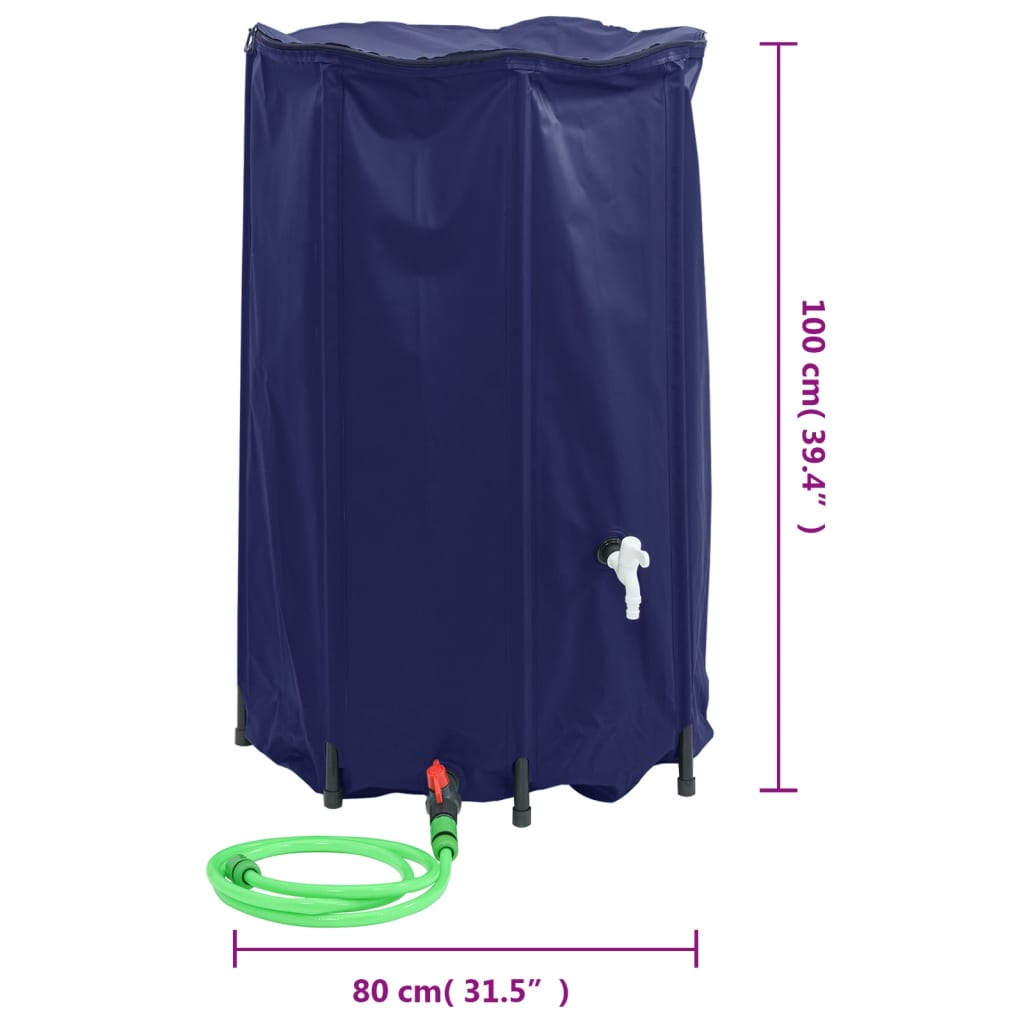 Watertank met kraan opvouwbaar 100 L PVC