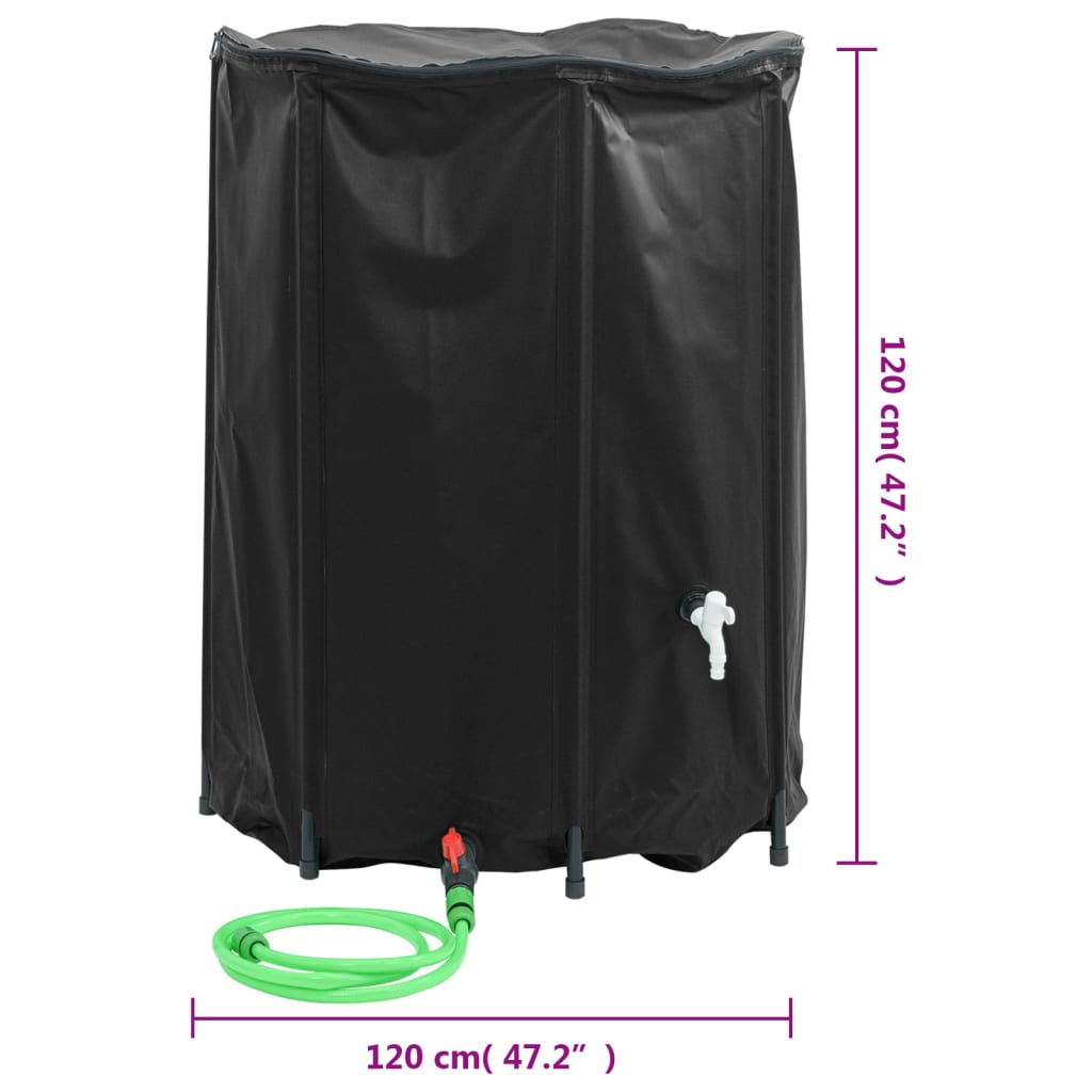 Watertank met kraan opvouwbaar 100 L PVC