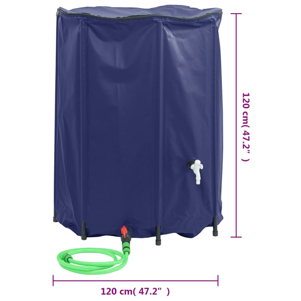 Watertank met kraan opvouwbaar 500 L PVC