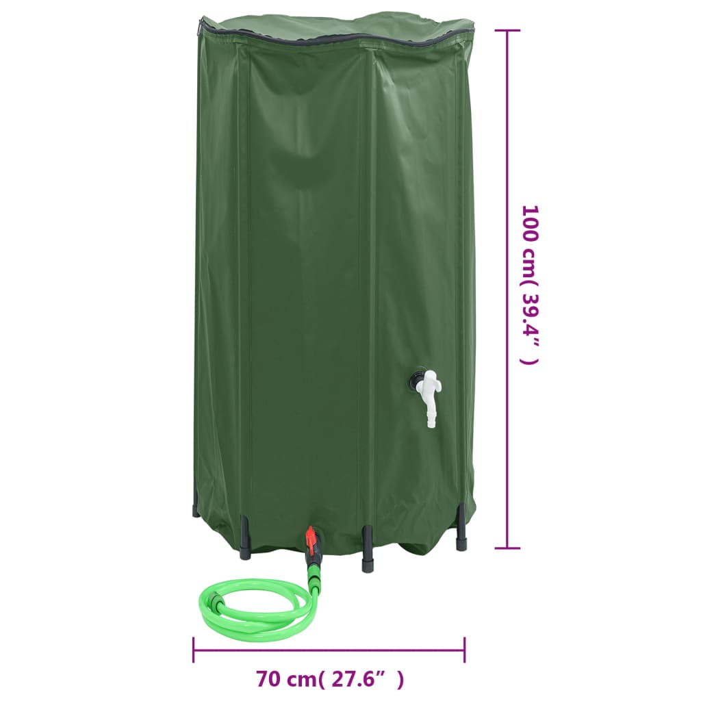 Watertank met kraan opvouwbaar 100 L PVC