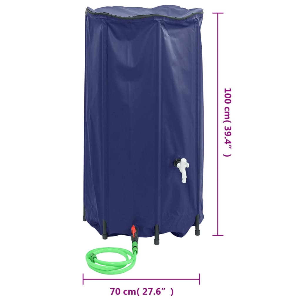 Watertank met kraan opvouwbaar 100 L PVC