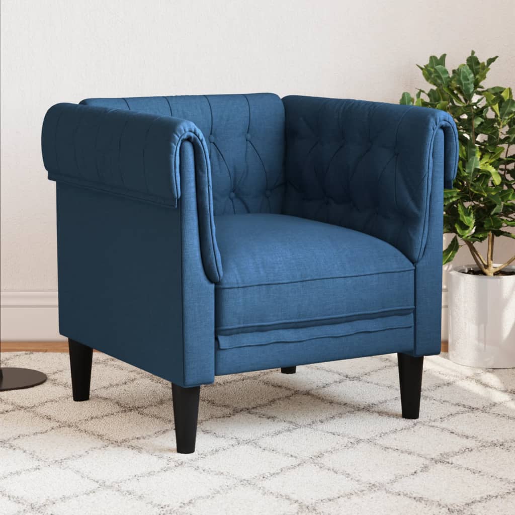 Fauteuil Chesterfield-stijl stof