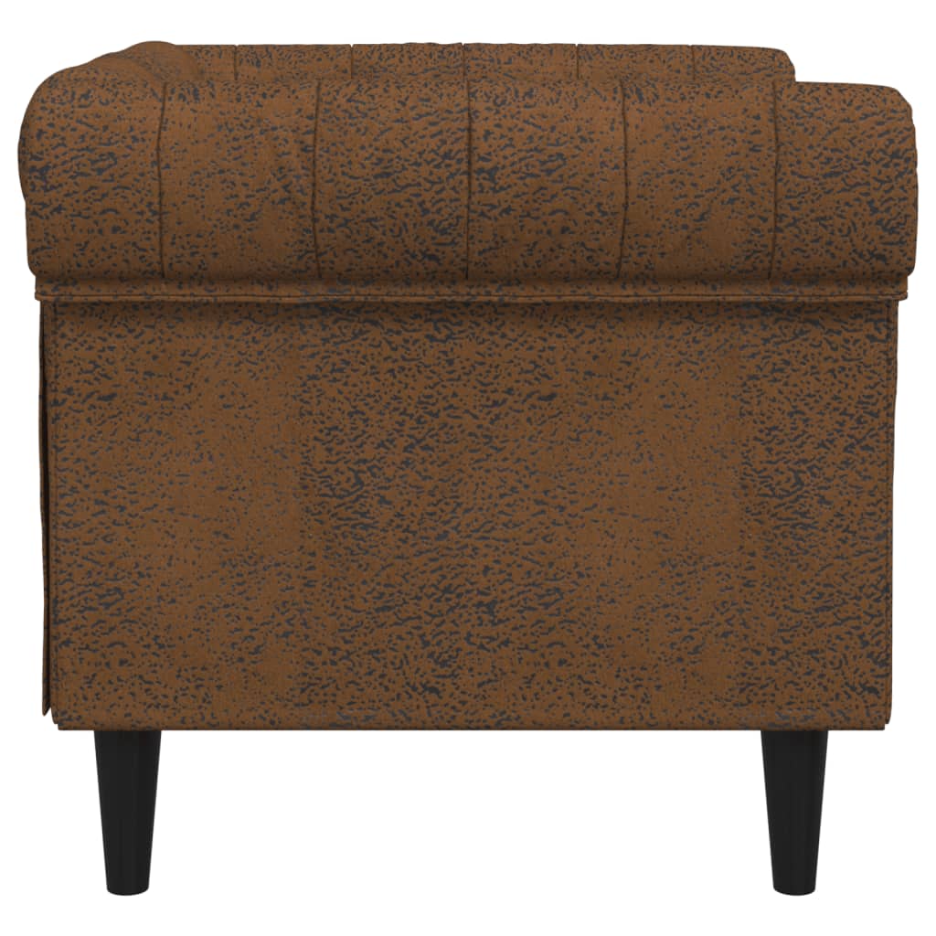 Fauteuil Chesterfield-stijl stof