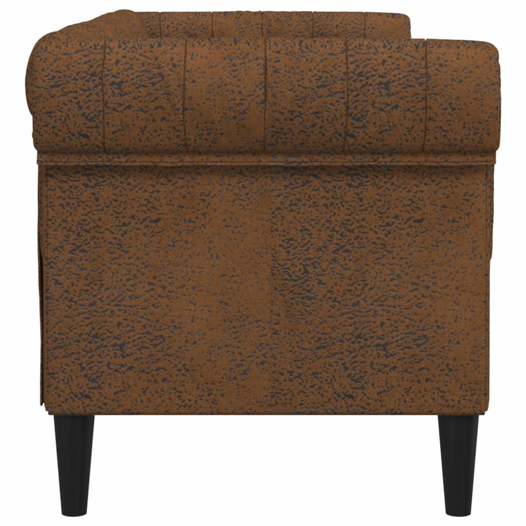 Fauteuil Chesterfield-stijl stof