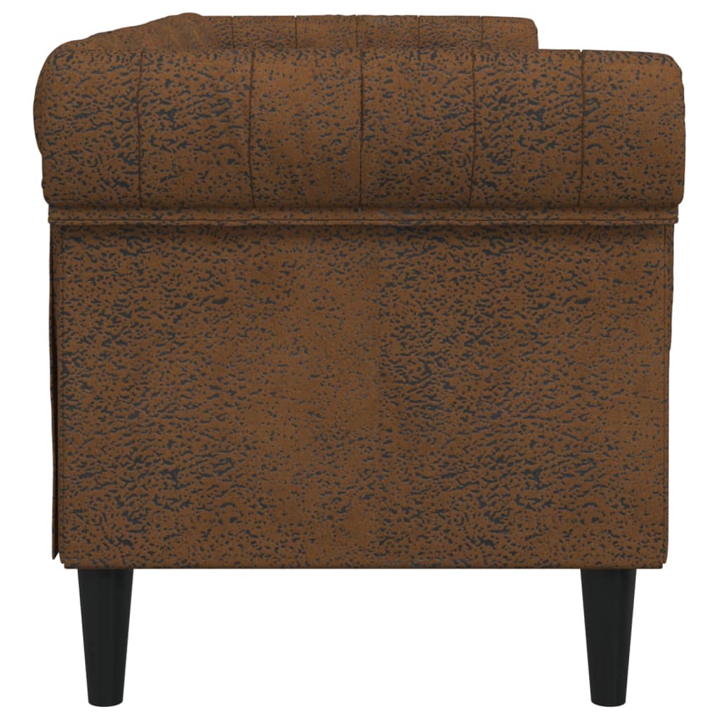 Fauteuil Chesterfield-stijl stof