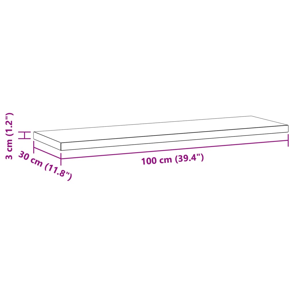 Wandschappen 2 st 100x23,5x3 cm roestvrijstaal zilverkleurig