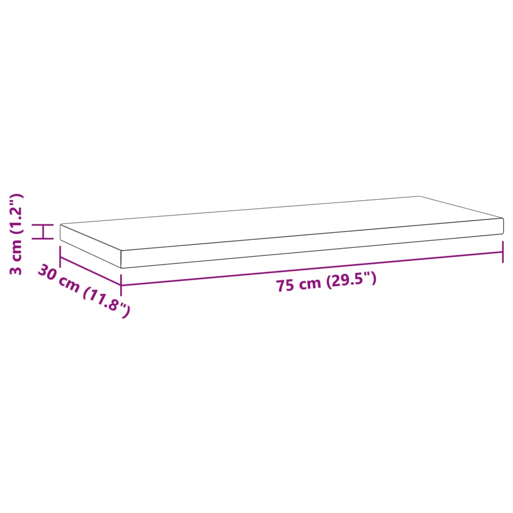 Wandschappen 2 st 100x23,5x3 cm roestvrijstaal zilverkleurig