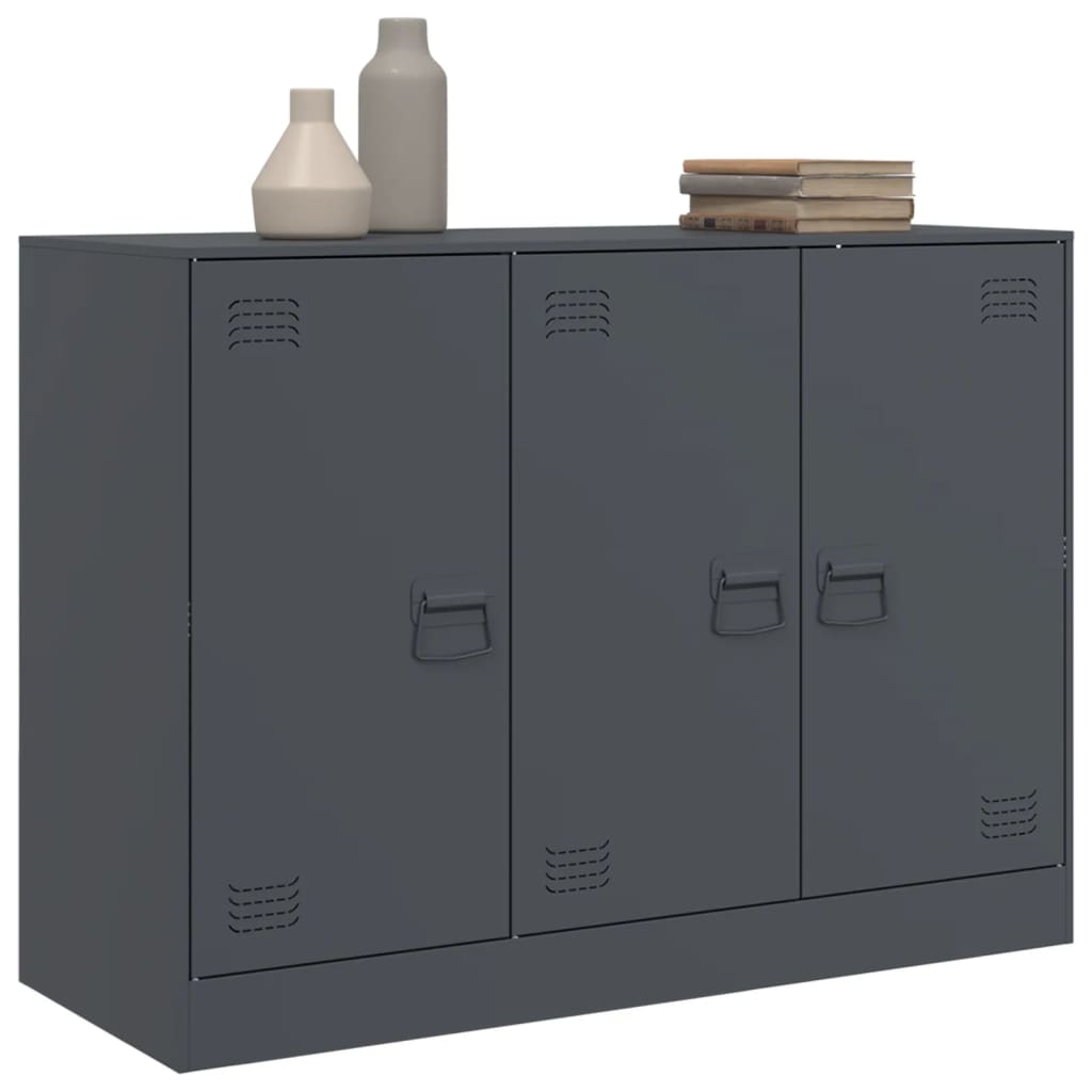 Dressoir 99x39x73 cm staal