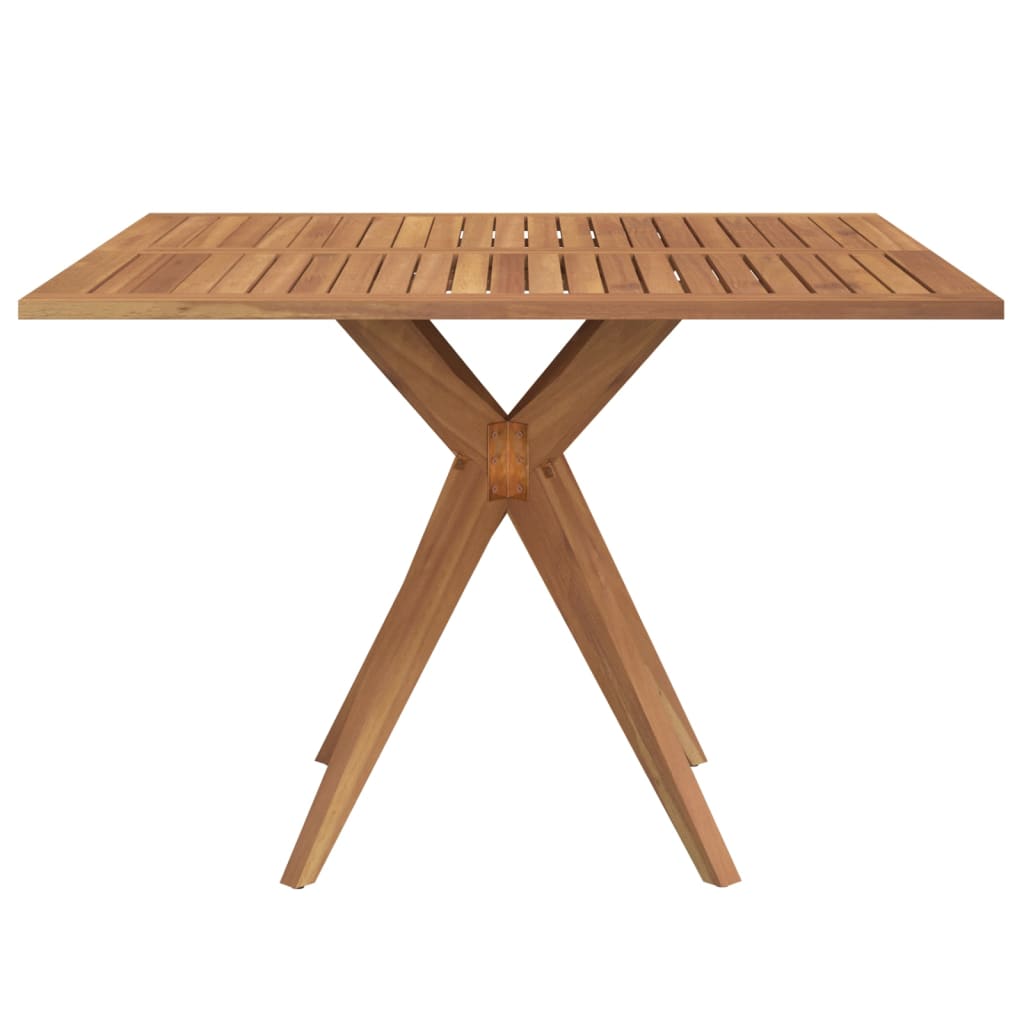 Tuintafel rond Ø85x75 cm massief acaciahout