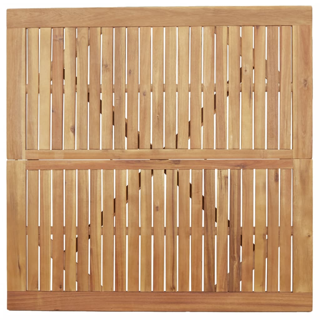 Tuintafel rond Ø85x75 cm massief acaciahout