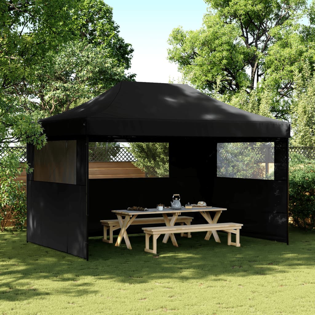 Partytent inklapbaar pop-up met 4 zijwanden