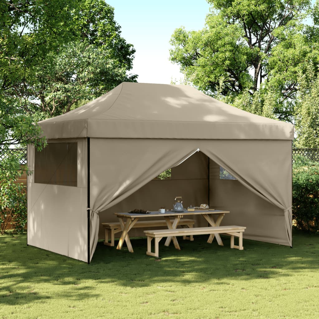 Partytent inklapbaar pop-up met 4 zijwanden