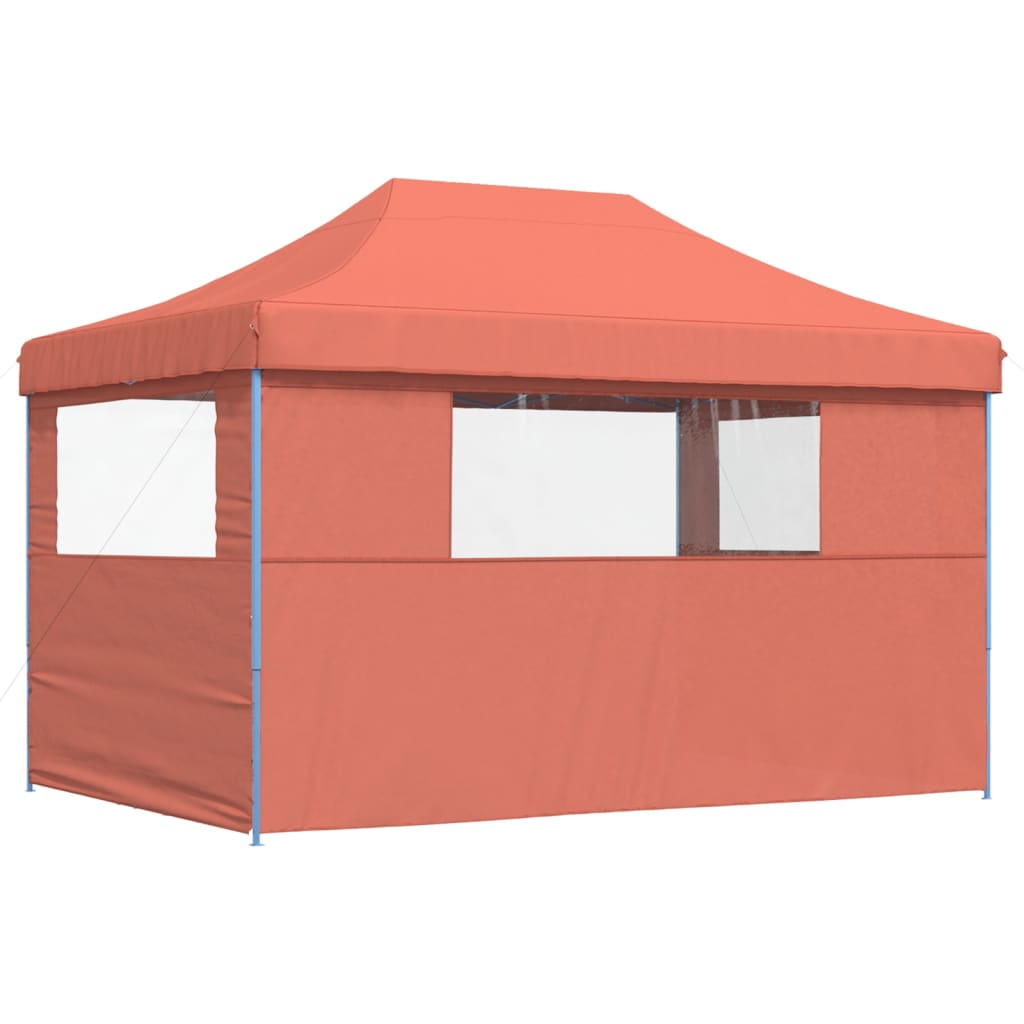 Partytent inklapbaar pop-up met 3 zijwanden